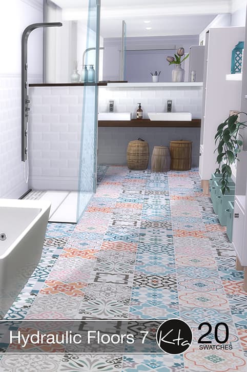 Галерея мода Плитка для пола Hydraulic Floors №7 #1